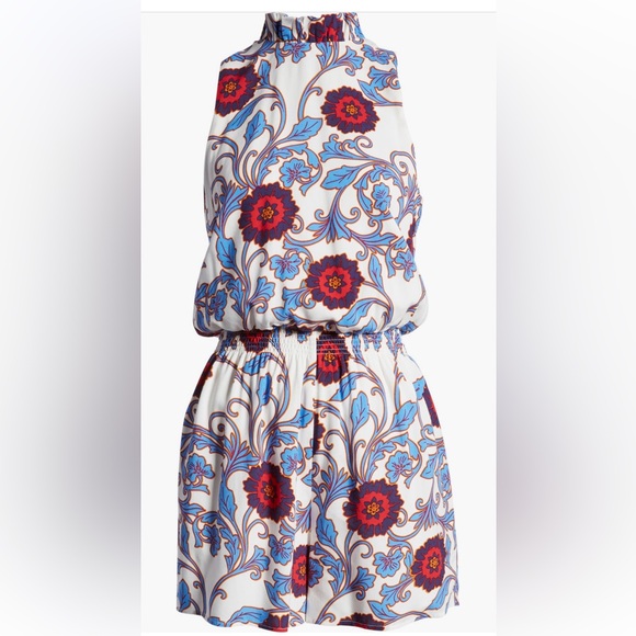 GIBSON Hi Sugarplum! Smocked waist romper - Picture 4 of 7